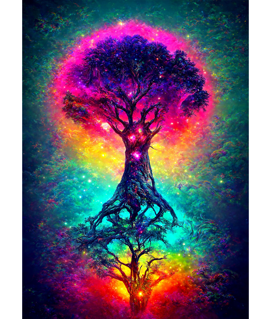 Puzzle 1000 pièces - Tree of the Universe