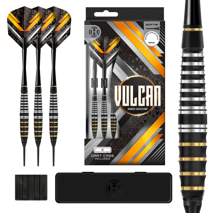 Fléchettes Harrows Vulcan pointe nylon 20gr