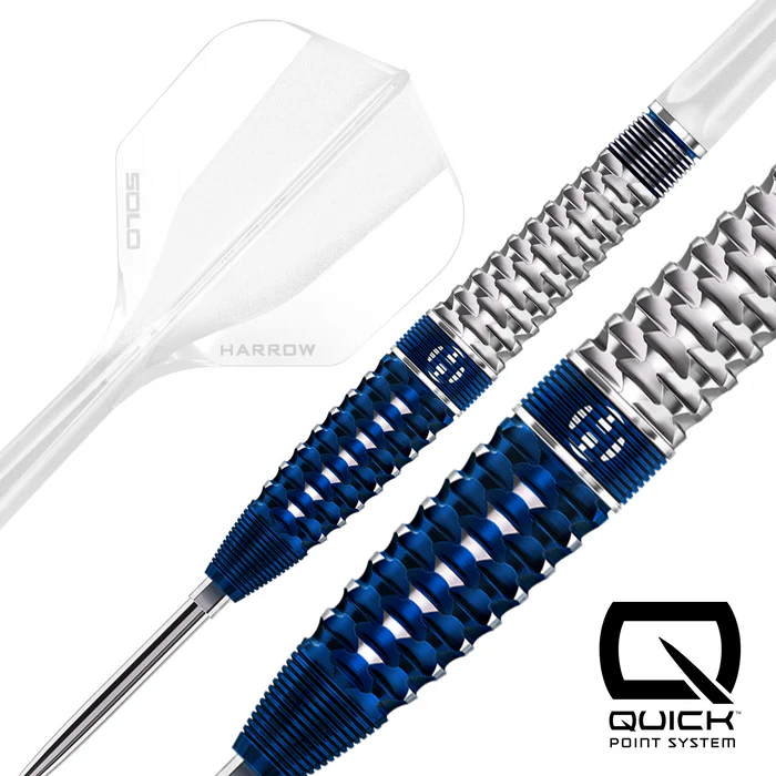 Fléchettes Harrows Géo 02 Torpédo 90%Tungstène pointe acier 23 gr