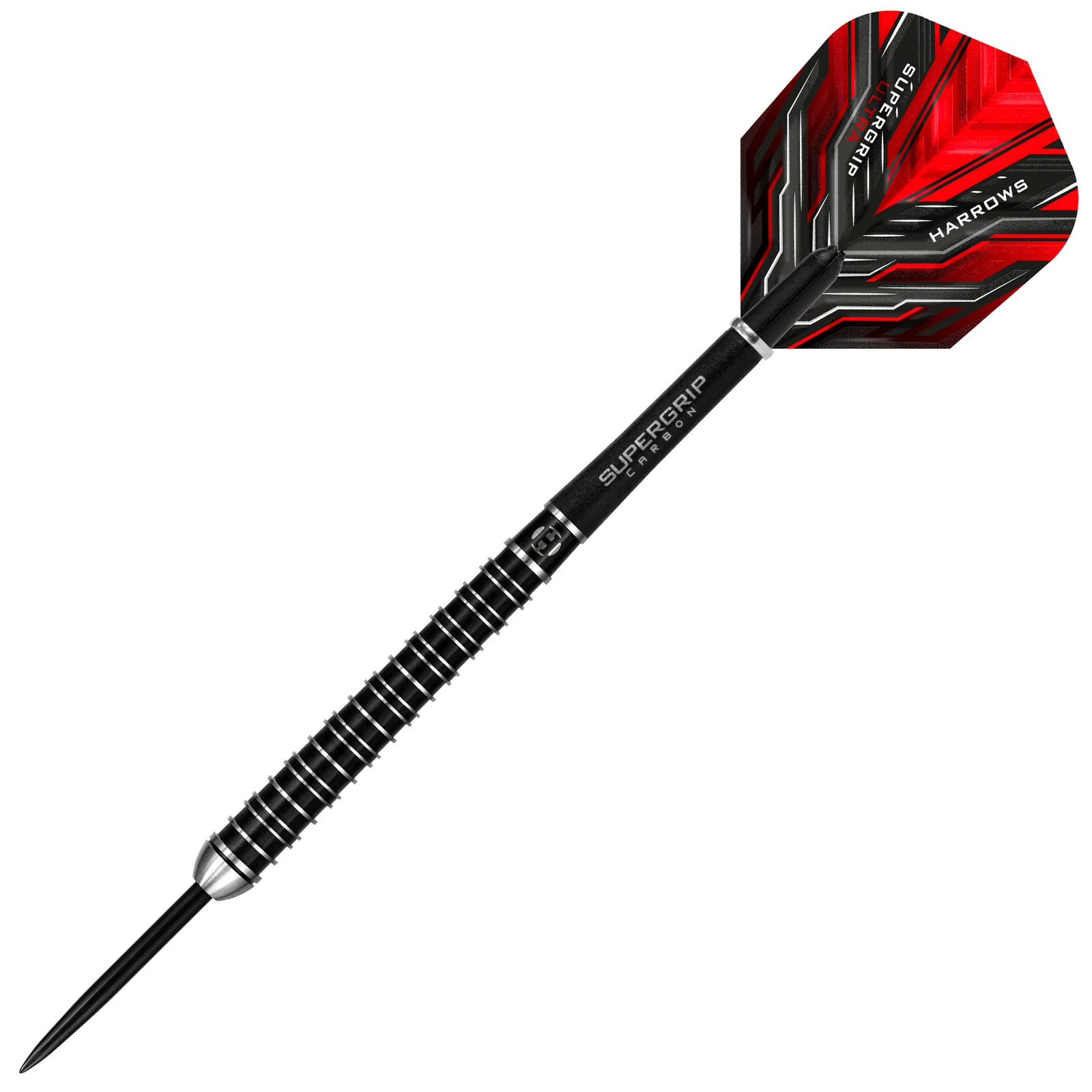 Fléchettes-Harrows-acier-Supergrip-ultra-steeltip