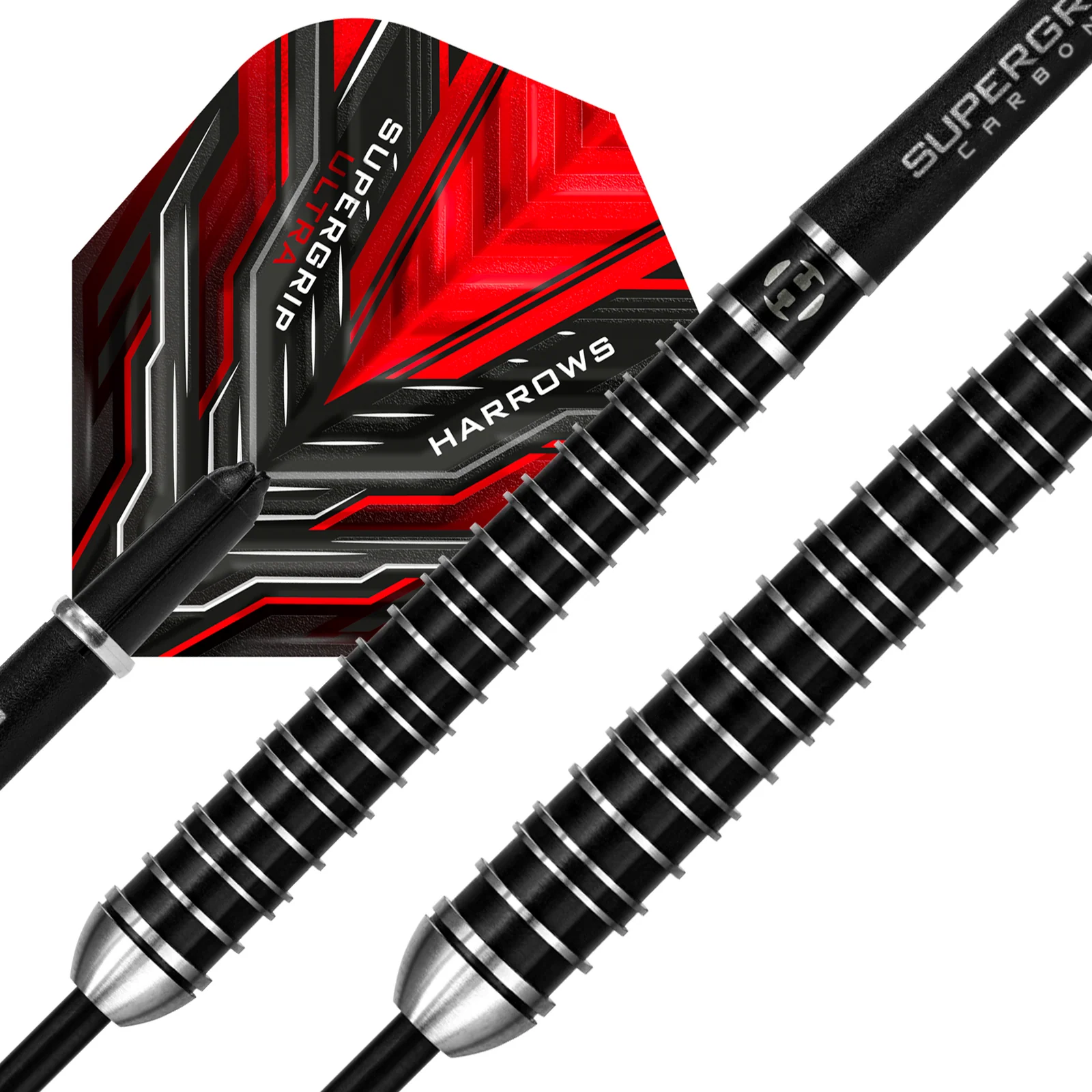Fléchettes-Harrows-acier-Supergrip-ultra-steeltip