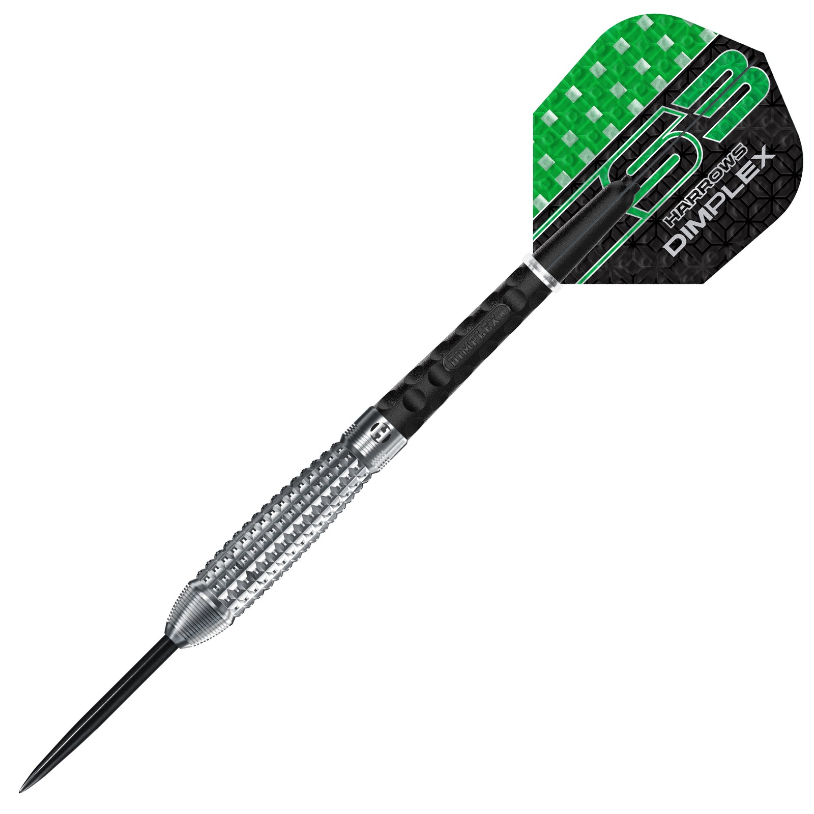 Fléchettes-Harrows-dimplex-S3-bomb-acier-steeltip