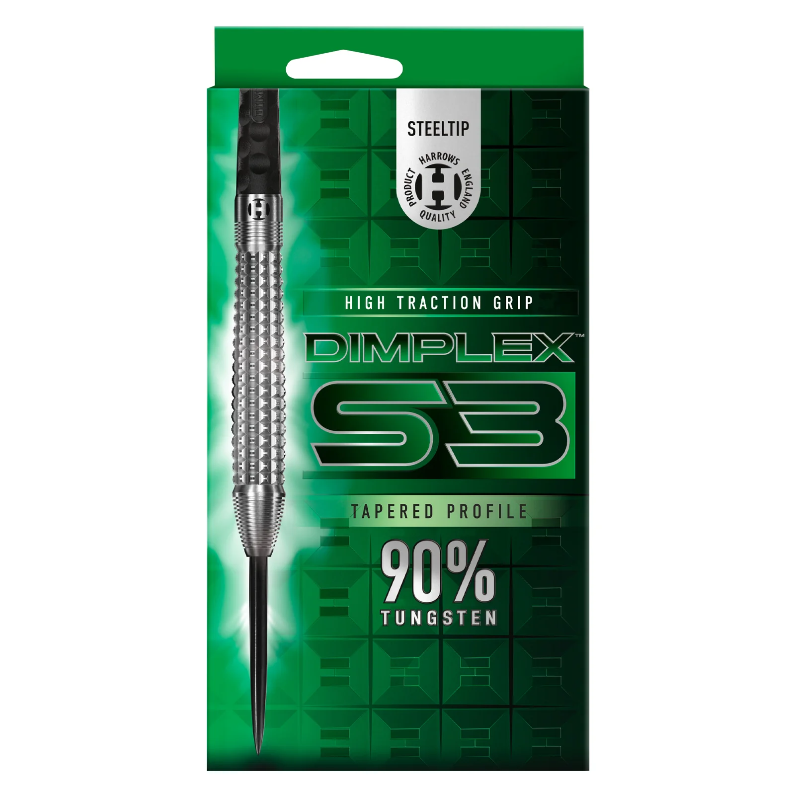 Fléchettes-Harrows-dimplex-S3-tapered-acier-steeltip