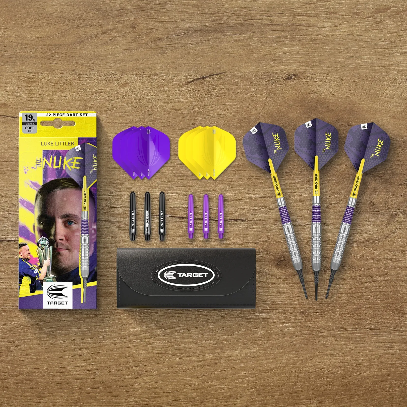 Fléchettes Target Luke LITTLER BRASS pointe nylon 19 gr
