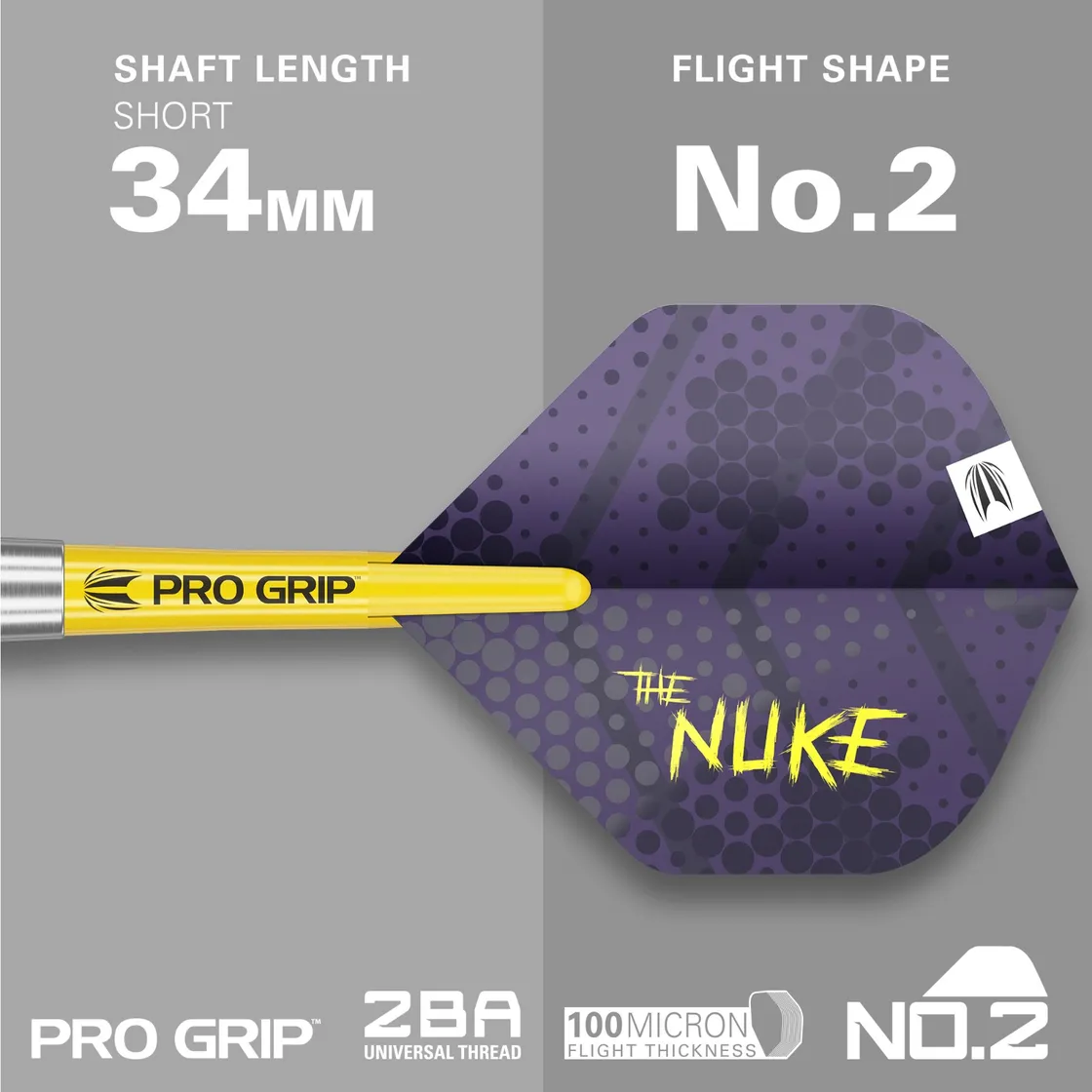 Fléchettes Target Luke LITTLER BRASS pointe nylon 19 gr