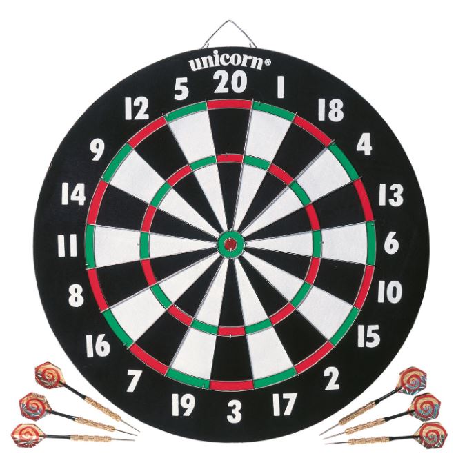CIBLE Unicorn XL PAPER DARTBOARD