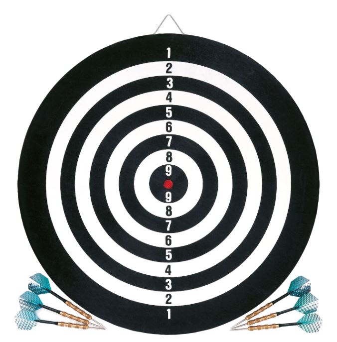 CIBLE Unicorn XL PAPER DARTBOARD