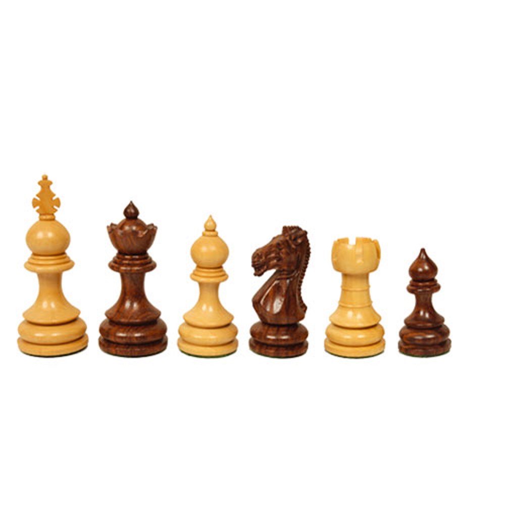 Pièces-d-échecs-bois-Taj-Buis/Acacia-N°3-8652
