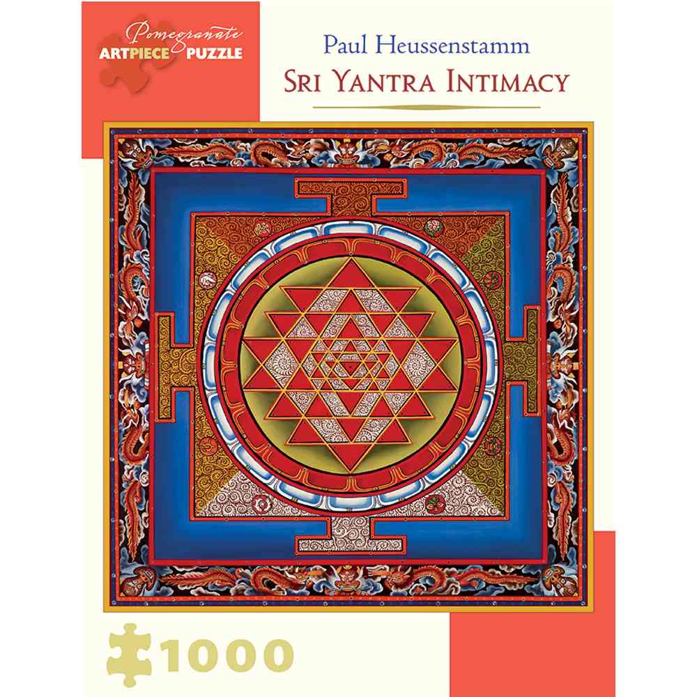 Puzzle-PAUL-HEUSSENSTAMM-SRI-YANTRA-100-pièces-AA931