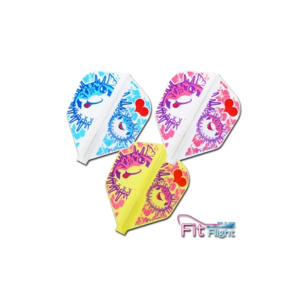 Ailettes-Fit-Flight-Printed-Series-Puffer-Fish-Shape