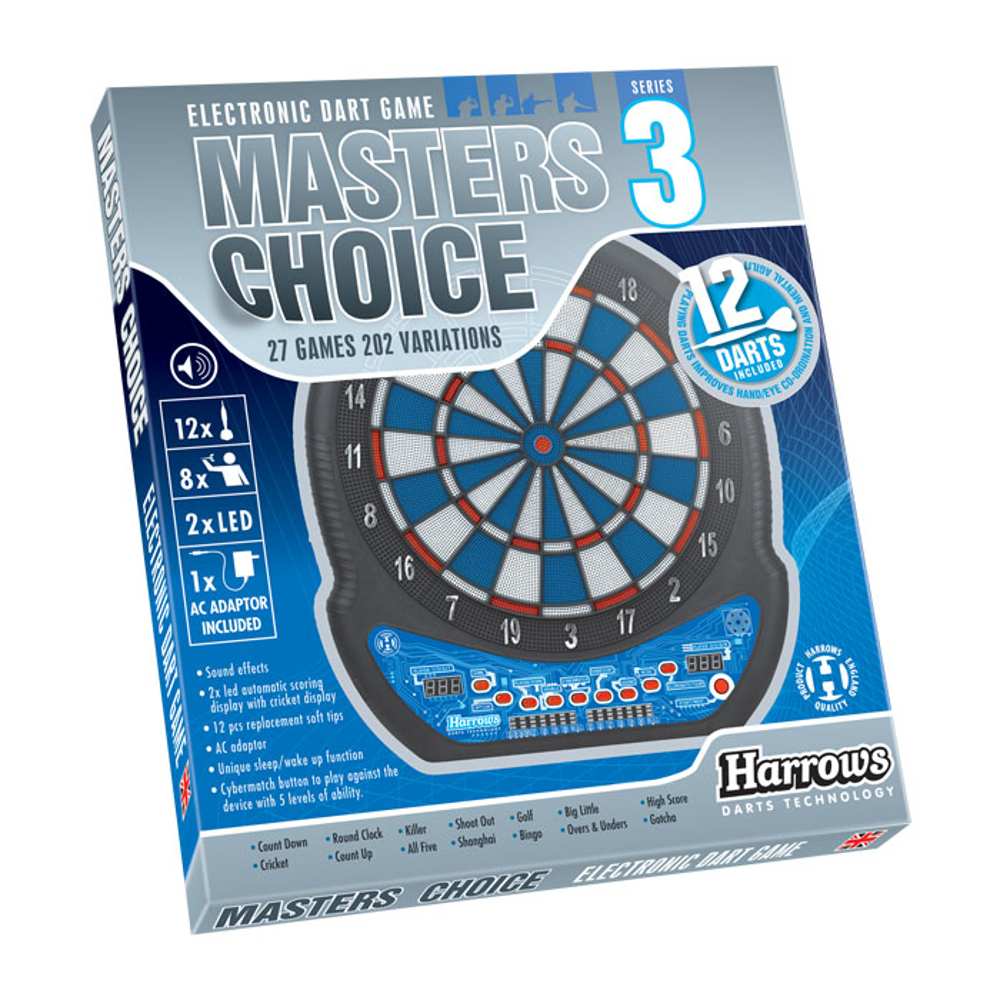 cible-electronique-harrows-modele-masters-choice-serie-3