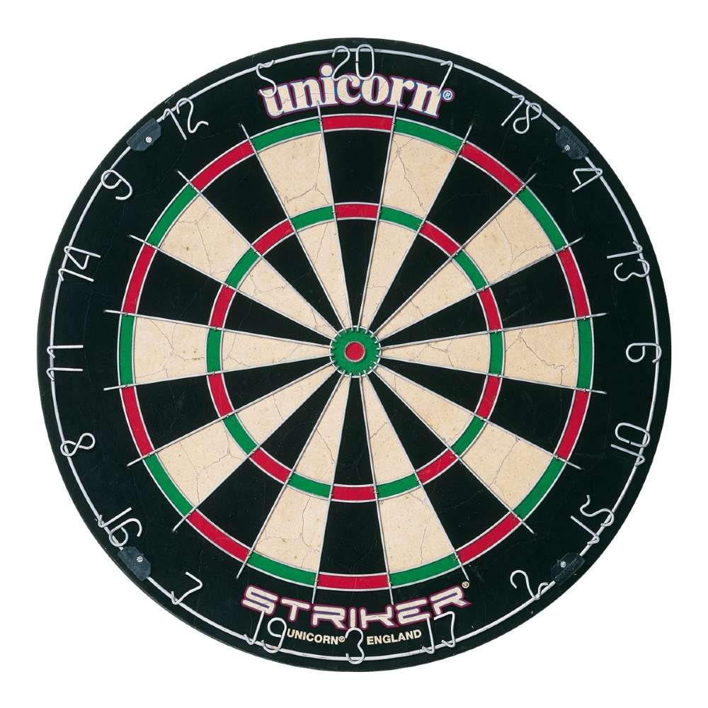 Cible-Traditionnelle-Unicorn-Striker-Bristle-Dartboard