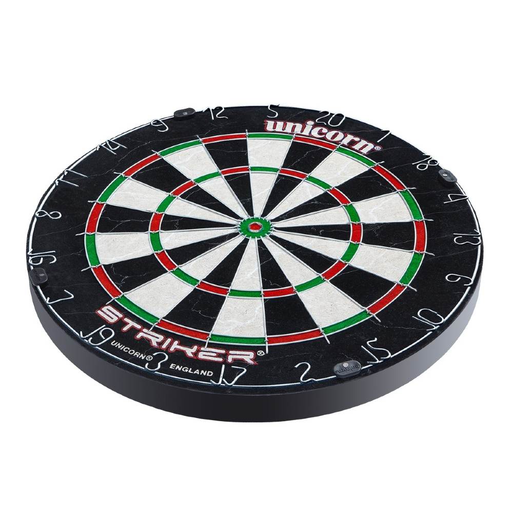 Cible-Traditionnelle-Unicorn-Striker-Bristle-Dartboard