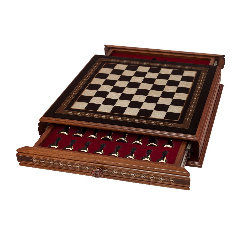 Coffret-d-echecs-classique-43cm-2629-Noir-Black-Helena