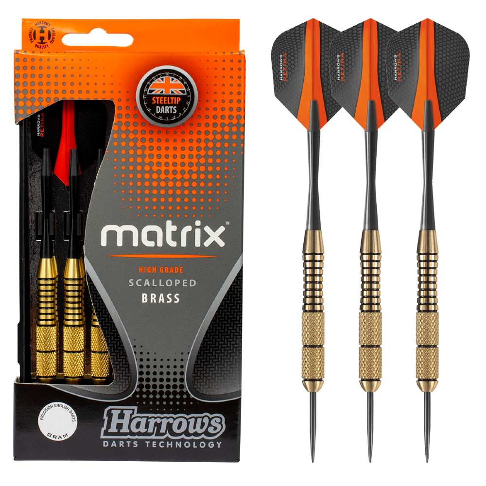 Flechettes-HARROWS-Matrix-GK-pointe-acier-20GK