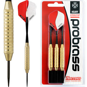 Flechettes-HARROWS-Pro-Brass-Light-pointe-acier-ED103-L