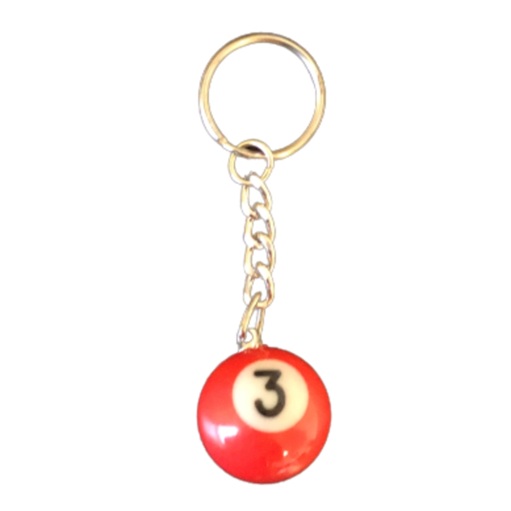 Porte-clé-bille-N°3-4622