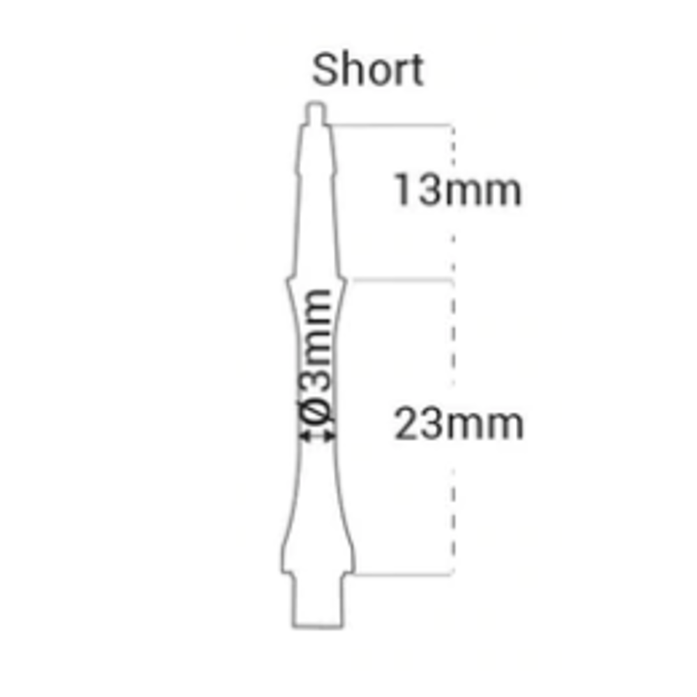 Shaft-HARROWS-Clic-SLIM-Short-noir