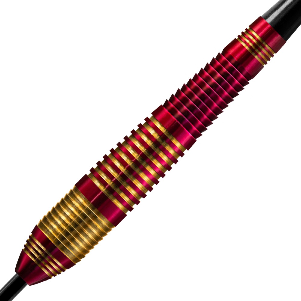 Fléchettes-Harrows-Vivid-pointe-acier-24GR-Rouge