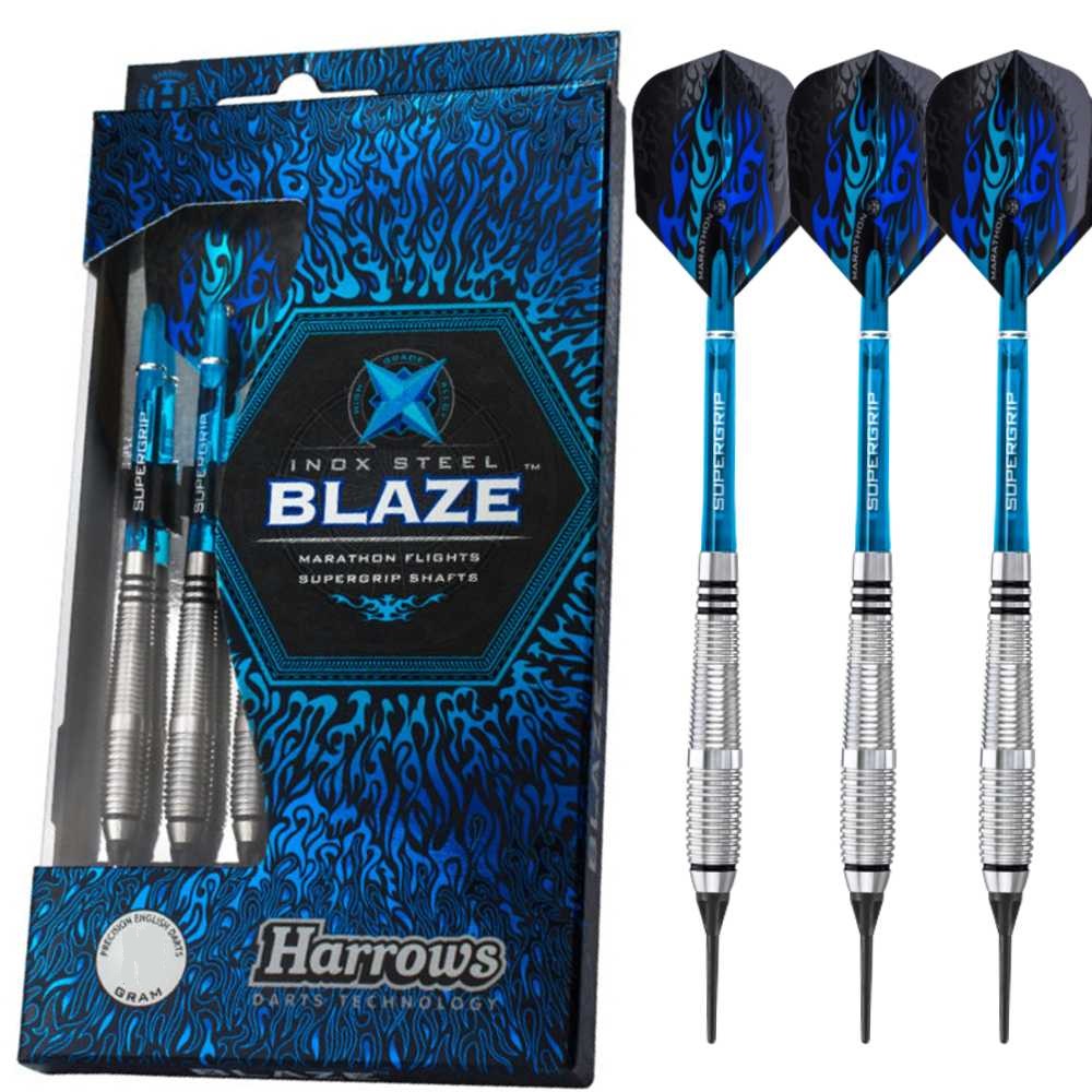 Fléchettes-Harrows-Blaze-pointe-nylon-16-A