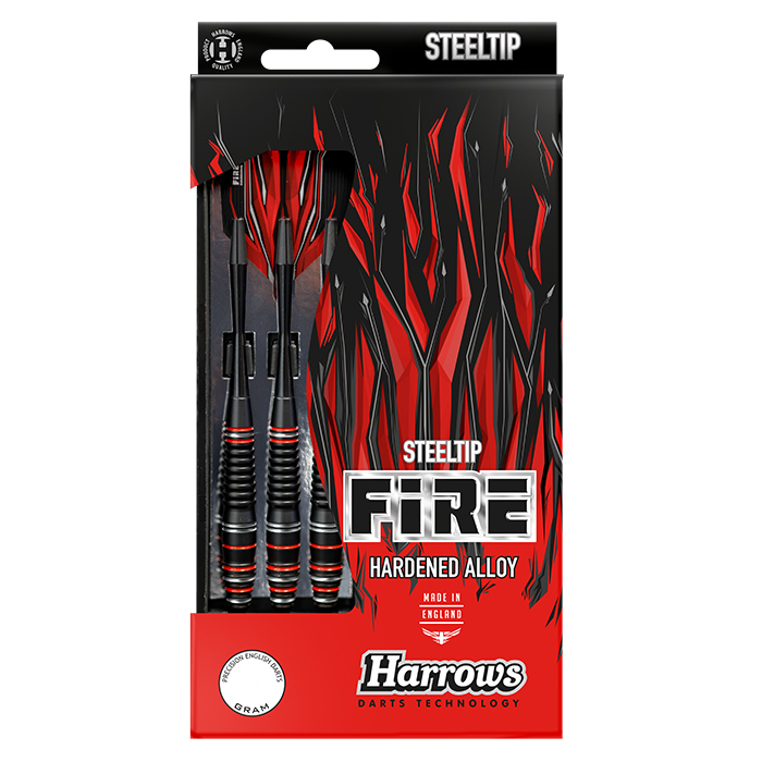 Fléchettes-HARROWS-Fire-High-Grade-Aloy-pointe-acier-21GR