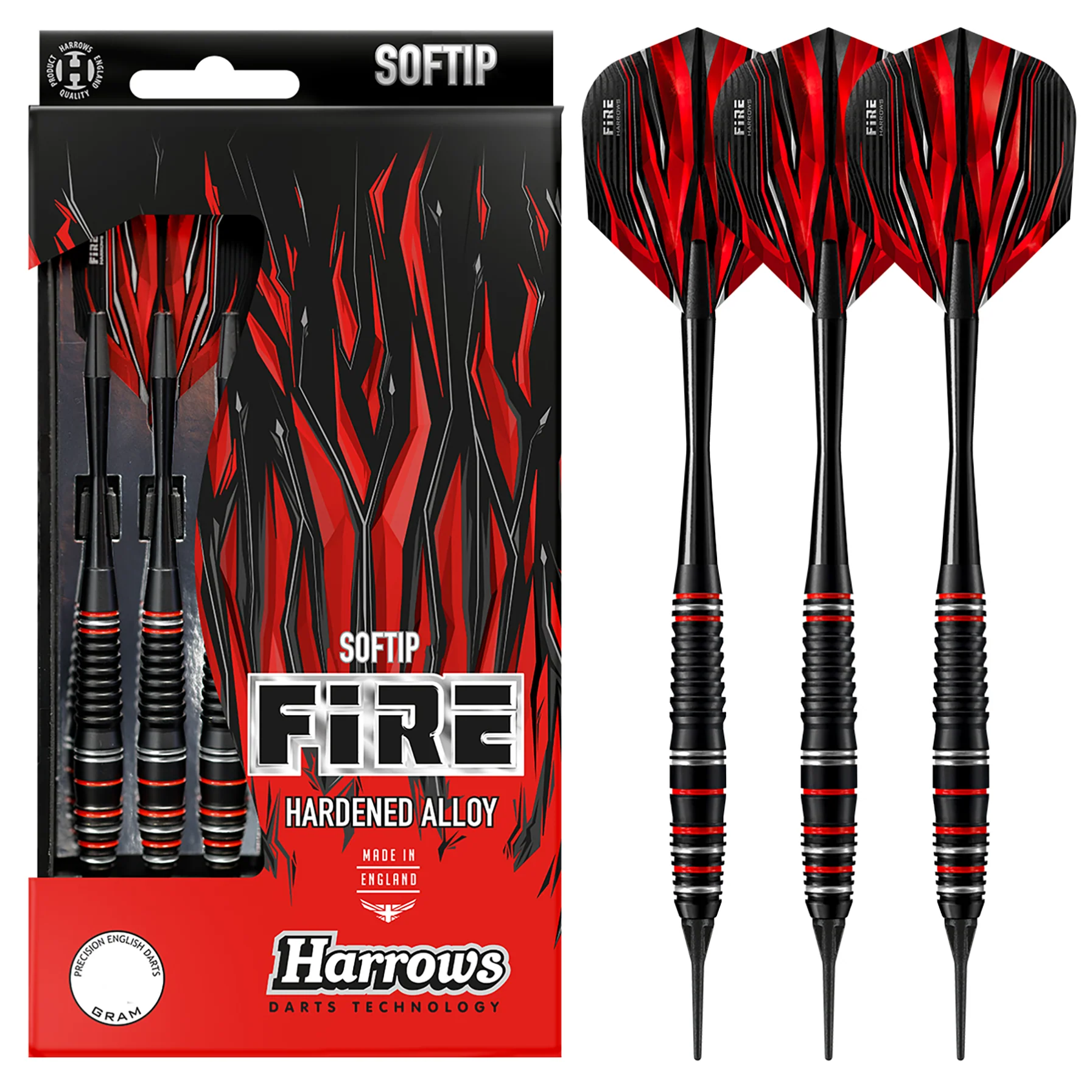 Flechettes-Fire-High-Grade-Alloy-pointe-nylon-18GR