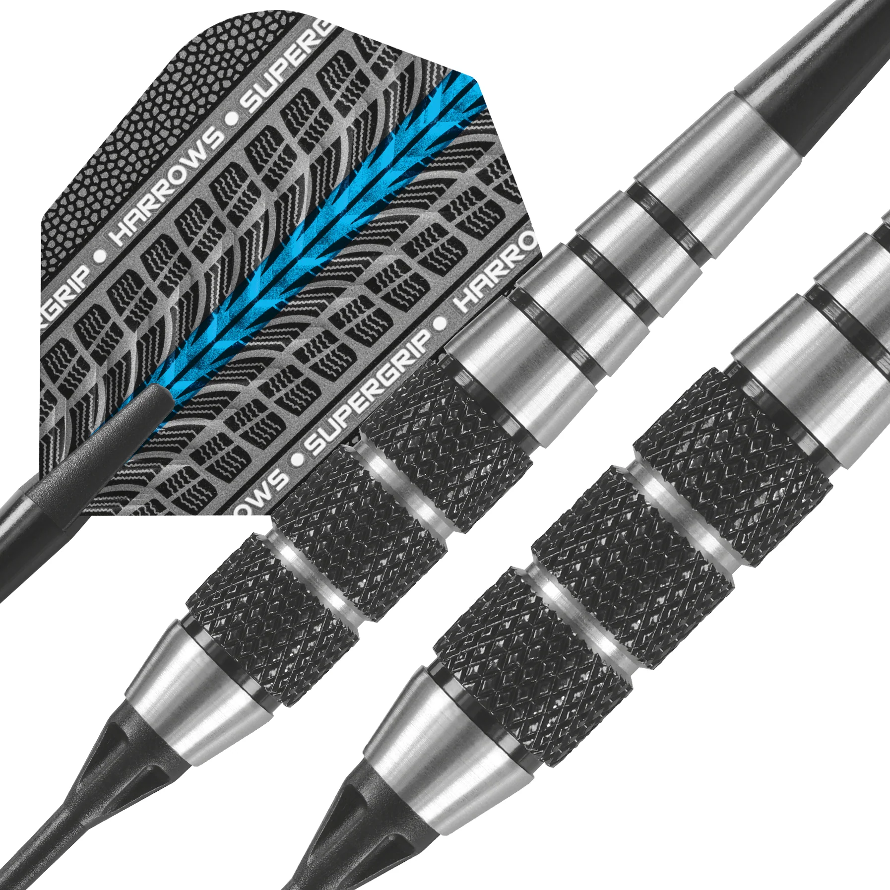 Fléchettes-Harrows-Black-Jack-pointe-nylon-18GK