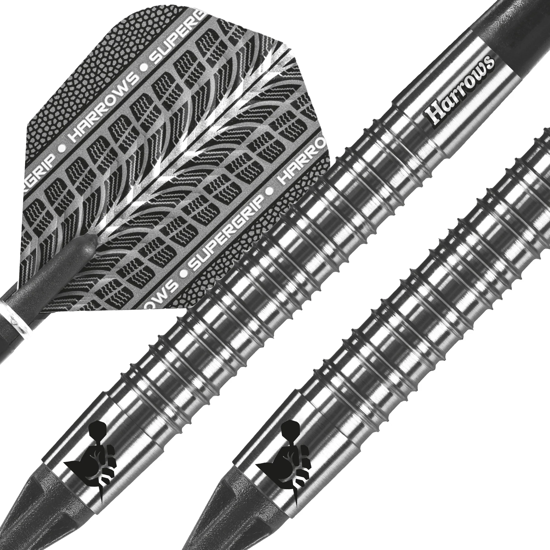 Fléchettes-Harrows-Supergrip-90%-Tungstène-pointe-nylon-20GR