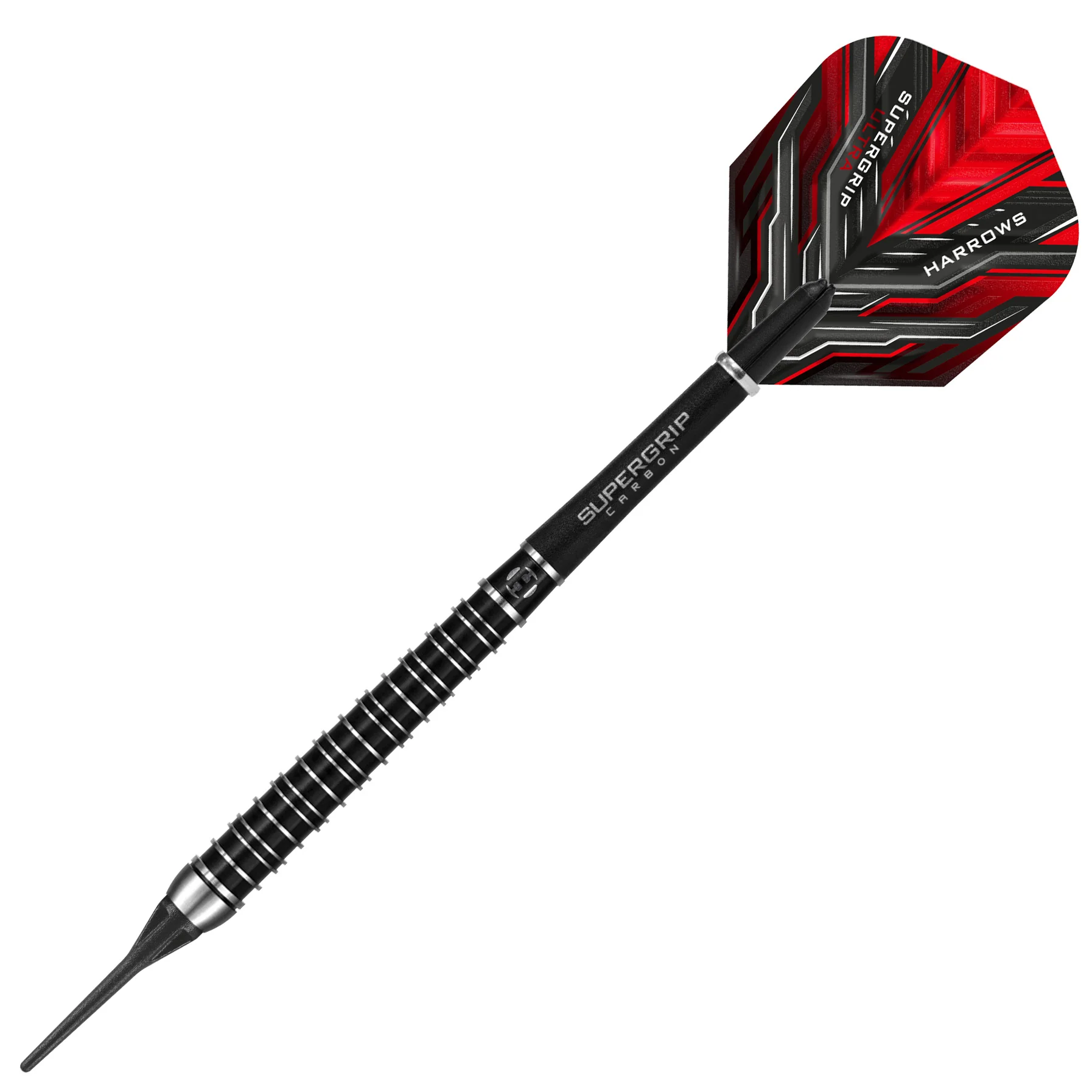Fléchettes-Harrows-Supergrip-Ultra-18GR-90%-Tungstène-pointe-nylon