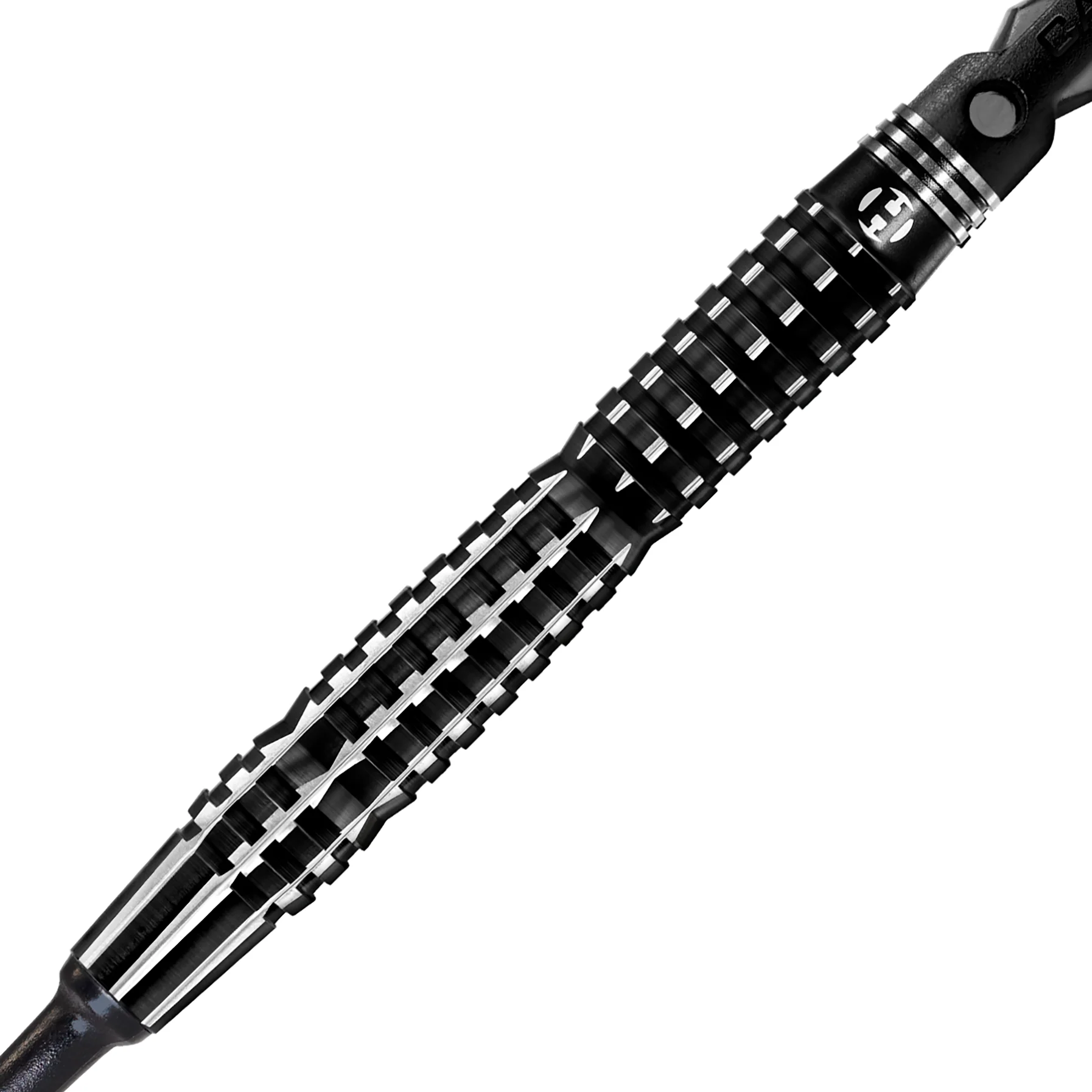 Fléchettes-Harrows-Black-Knight-90%-Tungstène-18GR-pointe-nylon