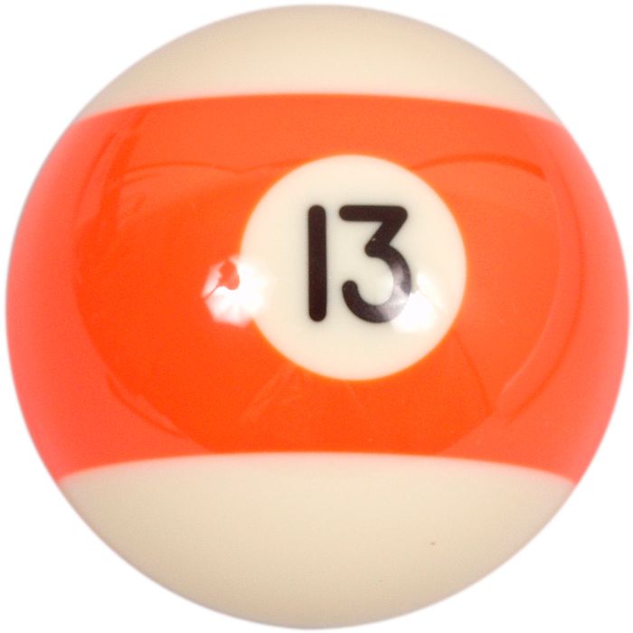 Billes-Aramith-57.2mm-Numéro-13
