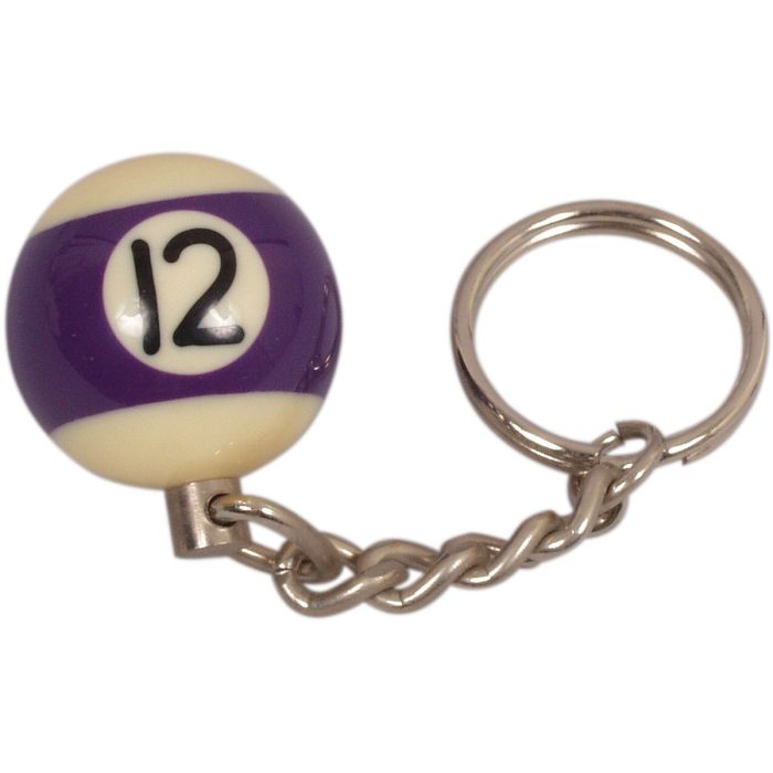 porte-cle-bille-buffalo-numero-12
