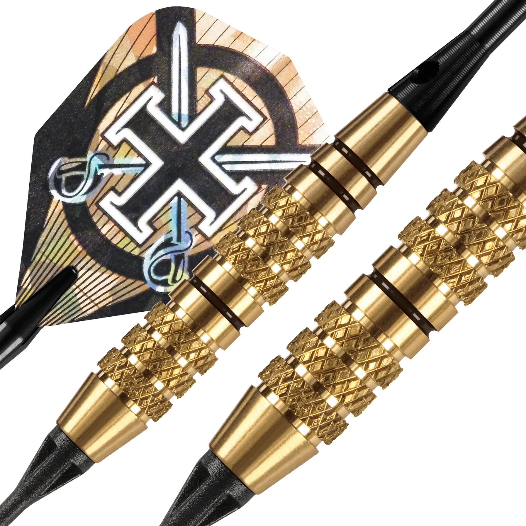 flechette-harrows-nylon-pointe-corsair-noir
