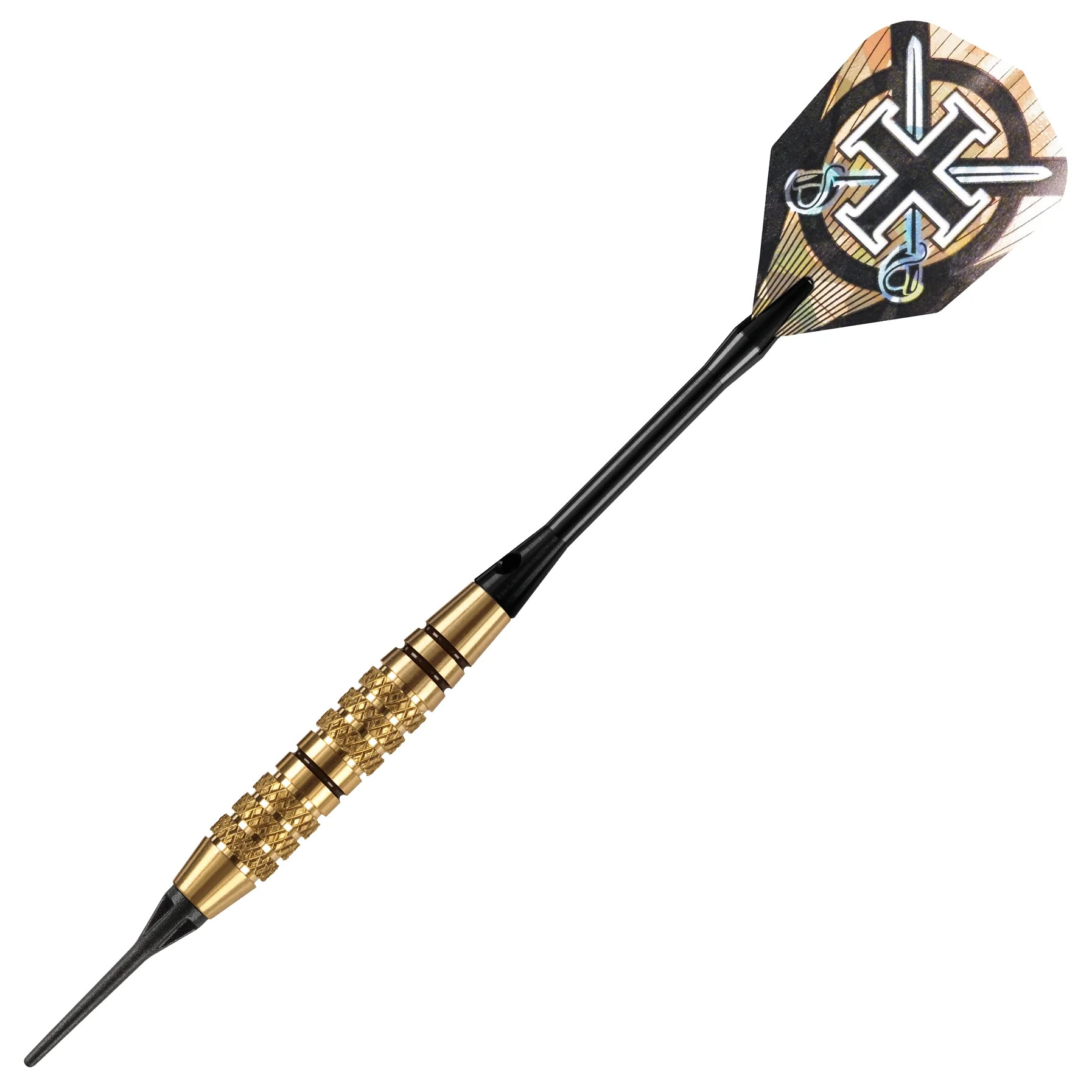flechette-harrows-nylon-pointe-corsair-noir