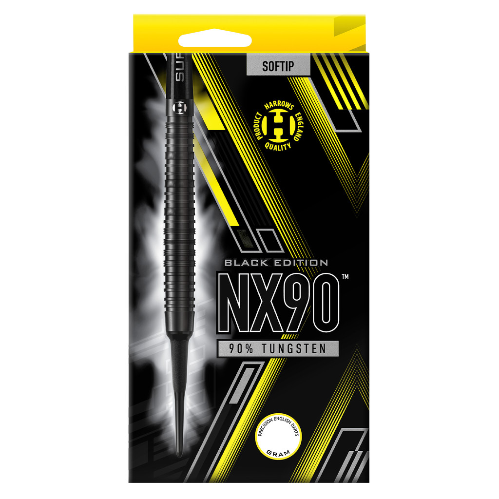 Fléchettes-Harrows-NX90-Black-Edition-90%-Tungstène-18