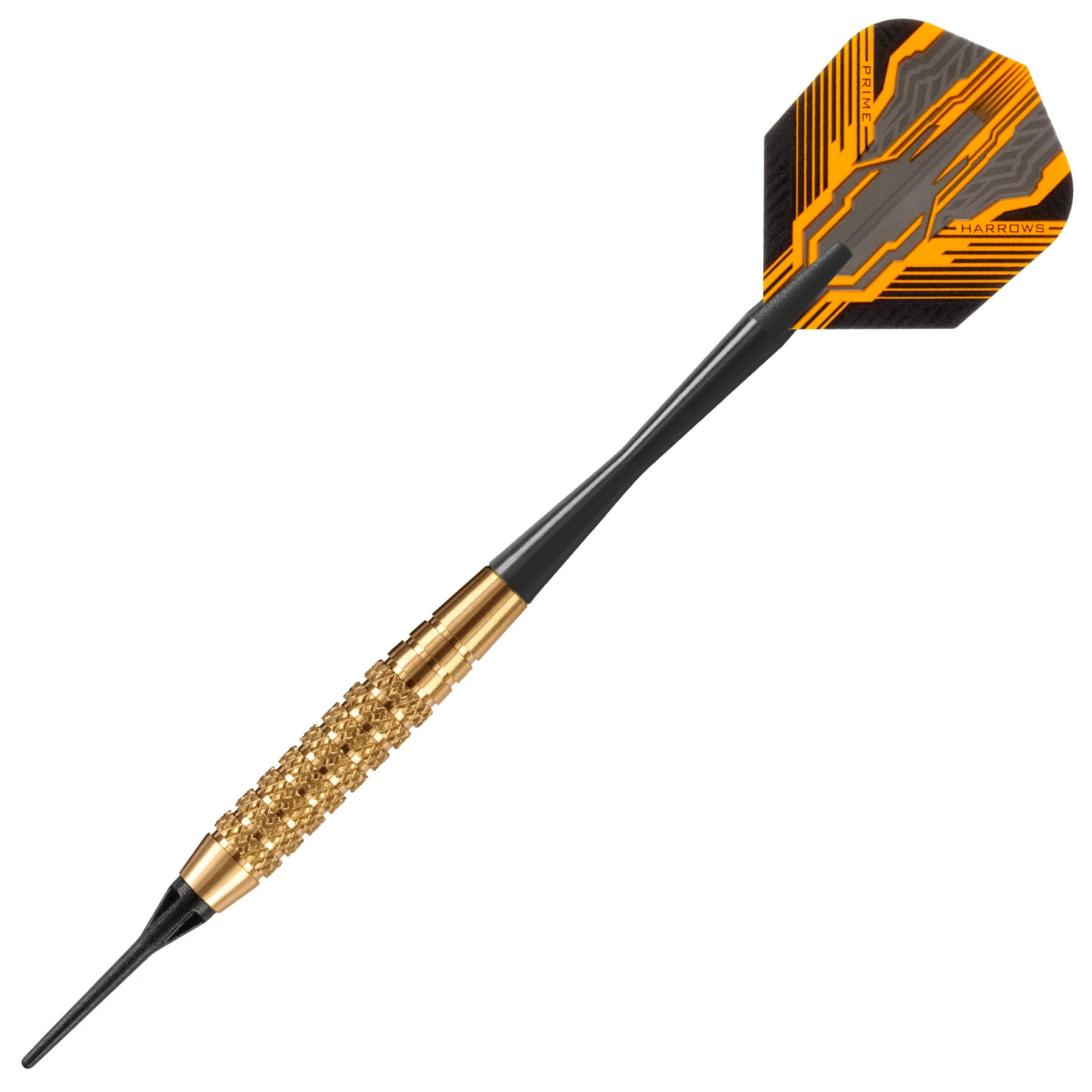 Fléchettes-Harrows-Club-Brass-pointe-nylon-16GK