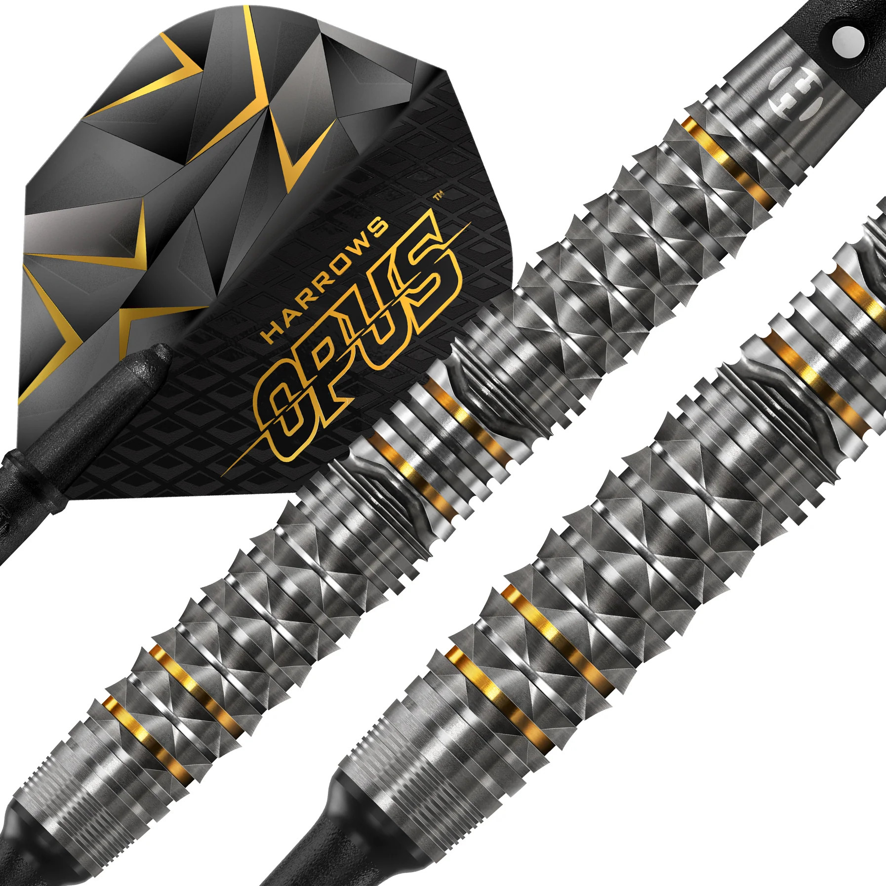 Fléchettes-Harrows-Opus-90%-Tungstène-18GR-pointe-nylon