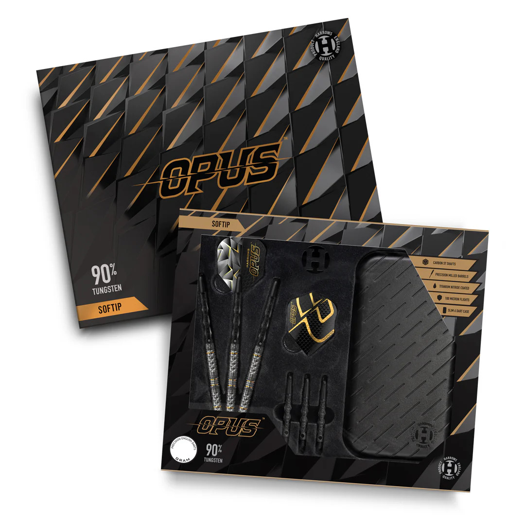 Fléchettes-Harrows-Opus-90%-Tungstène-18GR-pointe-nylon