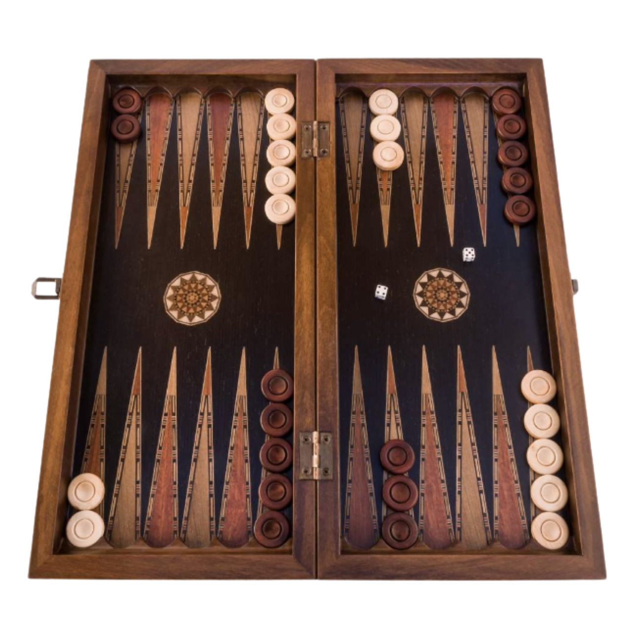 Backgammon Elegant Black